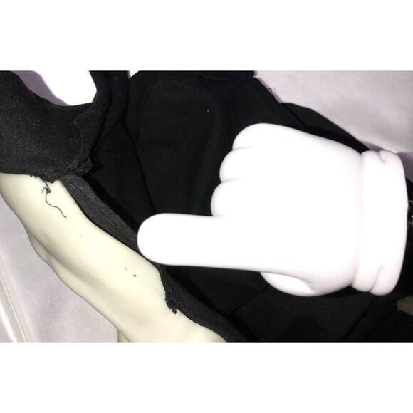 Scream Mask Vintage Smiley Tate Fun World Div Glow in the Dark 11.5" - Picture 10 of 10